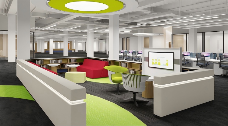 加洲建設：辦公室裝修中健康休息區的規(guī)劃設計與落地